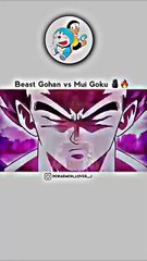 Beast Gohan vs MUI Goku