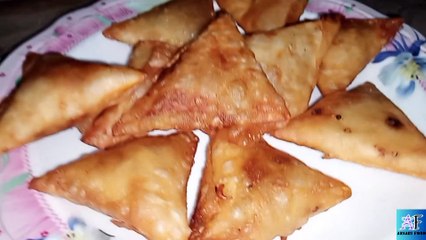 Beef keema Samosa  🤤 Recipe by AnsariFoods
