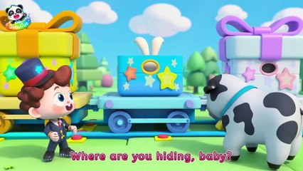 Train Choo Choo Song _ Farm Animals _ Animals Sounds Song _ Nursery Rhymes _ Kids Songs _ BabyBus