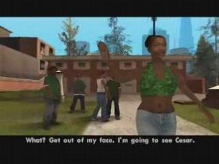 GTA: San Andreas CUTSCENE [002] Big Smoke