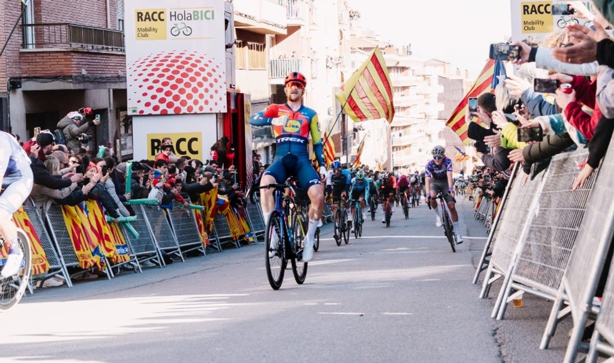 Cyclisme - Tour de Catalogne 2025 - Une 6e étape tronquée à cause du vent, seulement 25 km... et Quinn Simmons piège les sprinteurs !