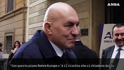 Crosetto: "Salvini dice 'non un euro in riarmo'? Intende difesa, siamo d'accordo"