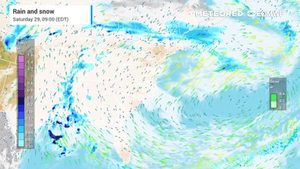 Rain Sweeps Across the Eastern U.S. Through Monday as Powerful Storm System Moves In