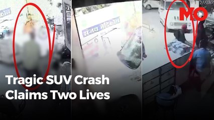 SUV crashes into chemist shop in Haryana's Panchkula, two killed