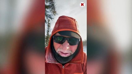 Pedalear en Alaska: "Hasta el sudor te puede congelar"