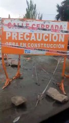 Desborde de cloacas en Los Corralitos