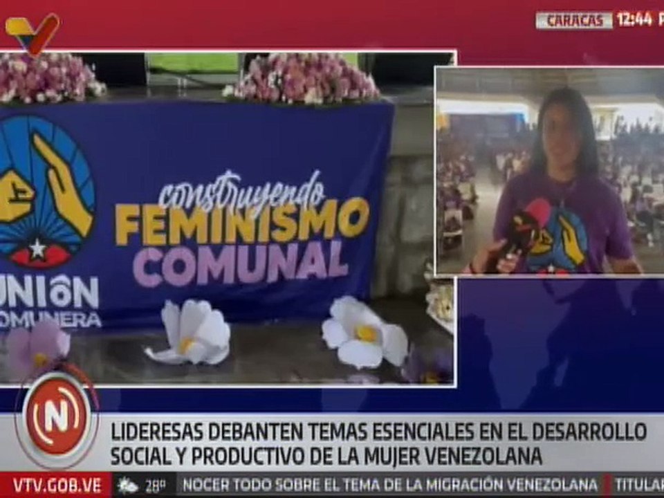 Caracas | Más de 1.500 mujeres debaten estrategias en el 1er Encuentro Nacional de Feminismo Comunal
