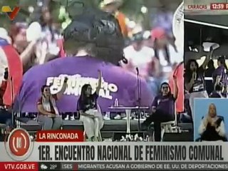 Caracas | Mujeres empoderadas continúan debates en el 1er Encuentro Nacional de Feminismo Comunal
