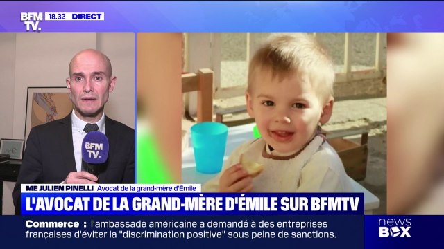Mort d'Émile: Ma cliente ne vit et ne respire que dans l'espoir de connaître un jour la vérité , déclare Me Julien Pinelli (avocat de la grand-mère d'Émile)