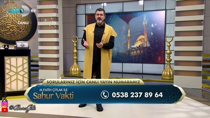 M. Fatih Çıtlak ile Sahur Vakti 27. Bölüm (27 Mart 2025)