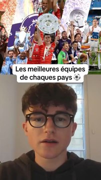 Les meilleures équipes de foot de chaque pays #foot #football #club