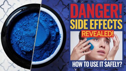 Moroccan Blue Powder: Side Effects & Safe Usage 🔵 Dermatologist Fatima Reveals the Truth!