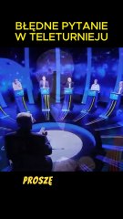 Zadali inne pytanie niż oczekiwali odpowiedź