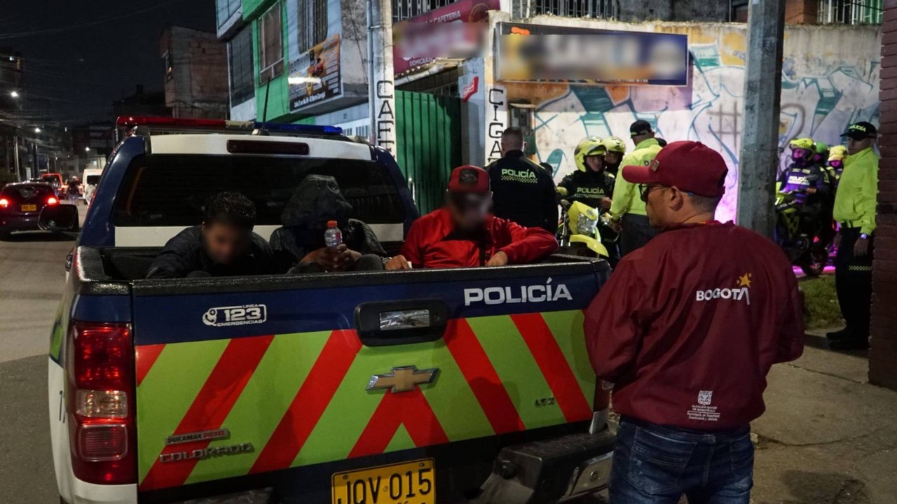 VIDEO | Granada, drogas y capturas: así cayó red criminal en bares y 'pagadiarios' en Bogotá