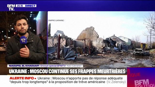 Guerre en Ukraine: au moins quatre morts dans une attaque de drones russes à Dnipro