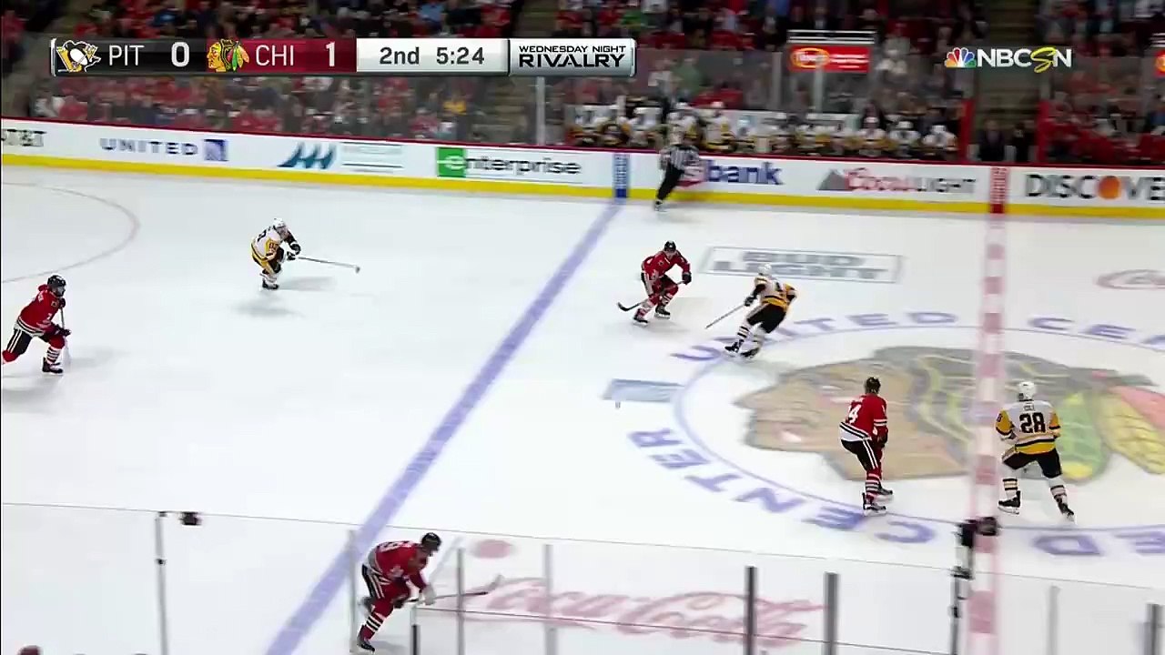 Penguins 16-17 Season - Fleury comes up with three big saves, second being the biggest