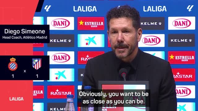'We will fight' - Simeone refuses to give up on title hopes despite dropped points
