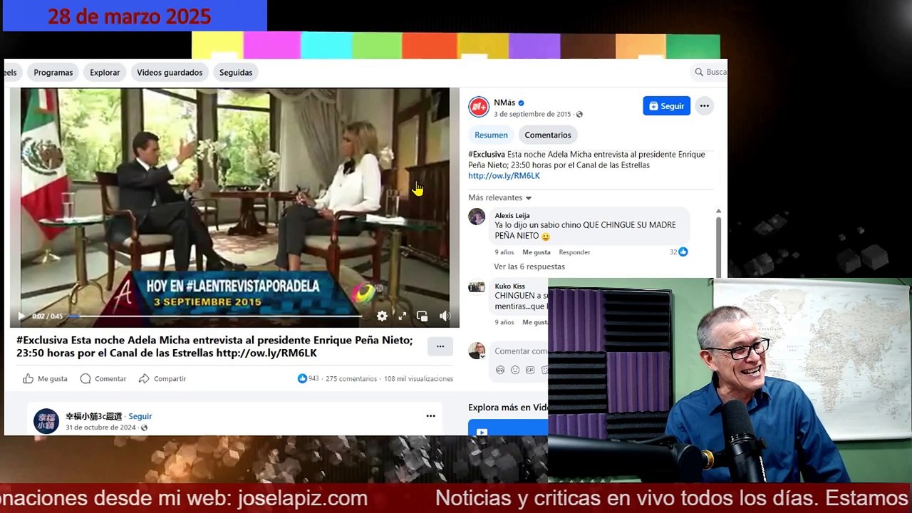 ¡Cuando Peña les daba chayote! Adela Micha le echa la culpa a Sheinbaum