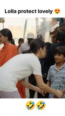 Lolla protect lovely ,😍🤣