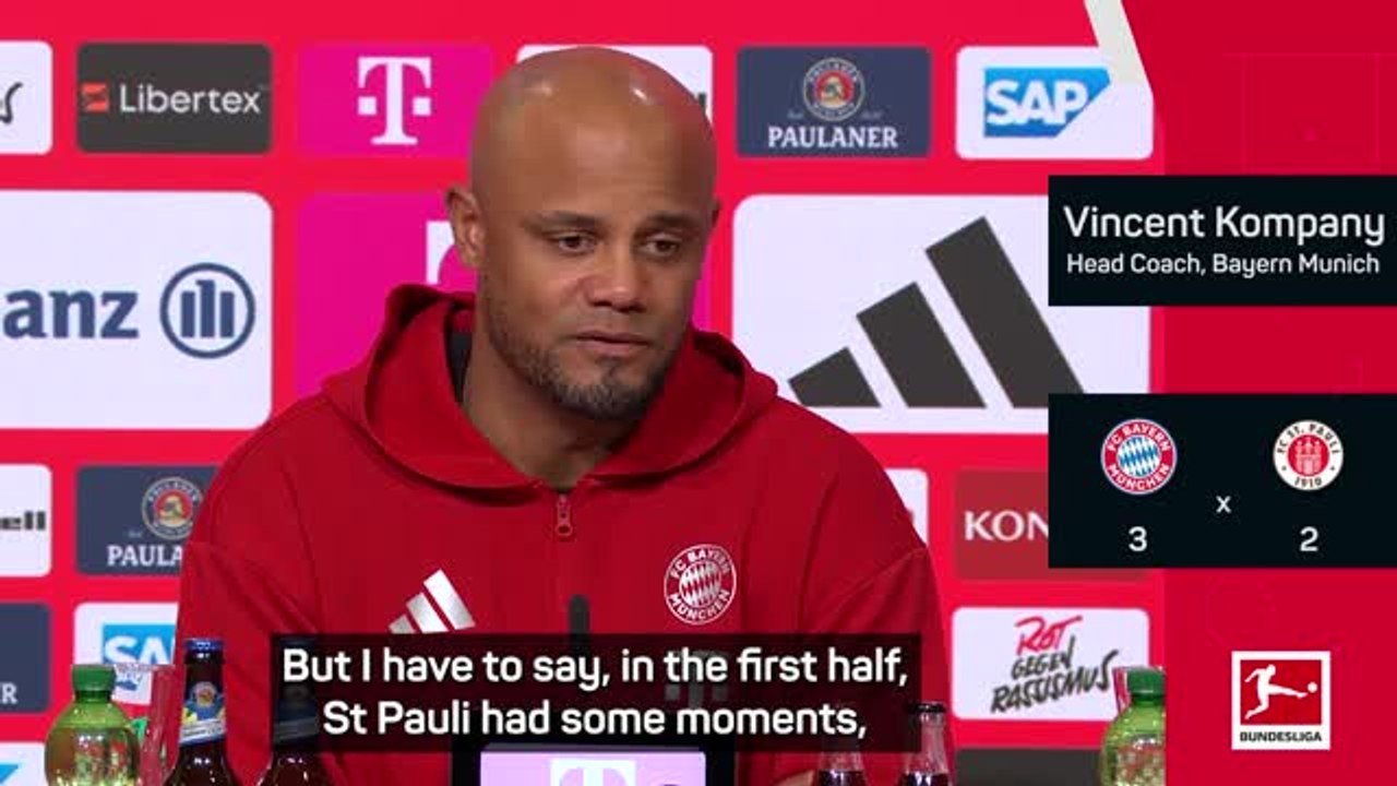 Bayern 'one game closer' - Kompany targets maiden Bundesliga title