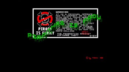 Amiga Cracktro Another Crack by Piranhas (1991)