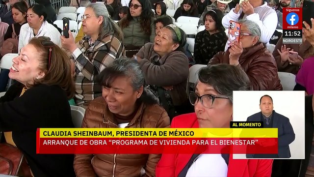 Claudia Sheinbaum encabeza el arranque del programa Vivienda para el Bienestar