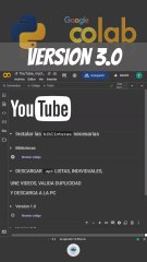 Version 3.0 | Descarga MP3 de YouTube con Google Colab