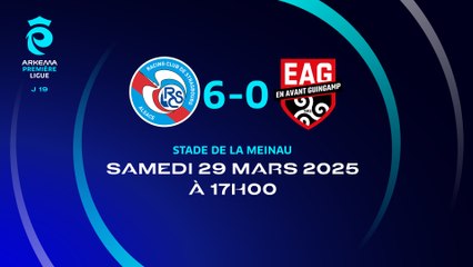 J19 I RC Strasbourg – En Avant Guingamp (6-0)