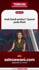 Umat Islam di Arab Saudi sambut Aidilfitri pada Ahad