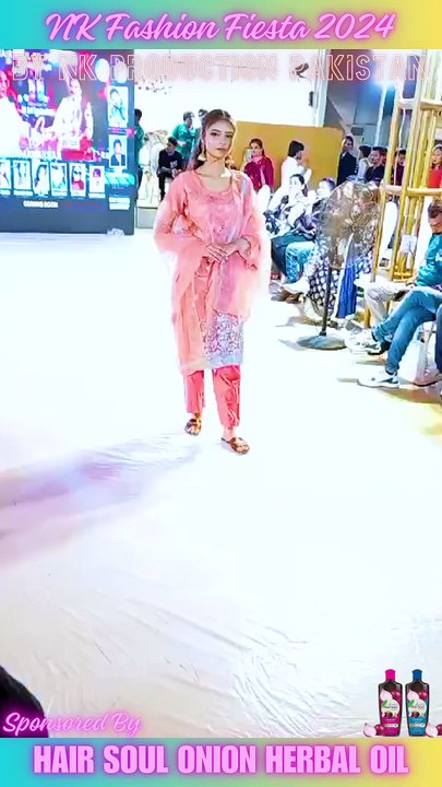NK Fashion Fiesta 2024 Sponsored by Hair Soul Onion Herbal Oil | Shorts 38  #fashionshow