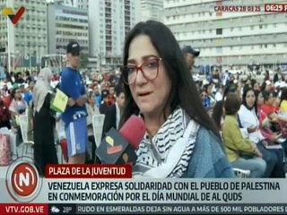 Venezuela reafirma su apoyo al pueblo palestino en conmemoración del Día Mundial de Al-Quds