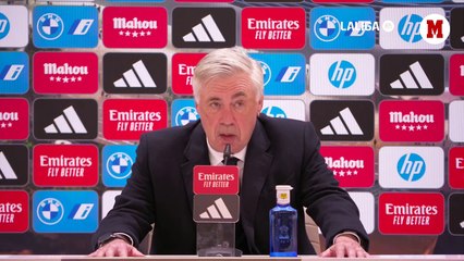 Ancelotti: "Se queja el Leganés, pero también podemos quejarnos nosotros"