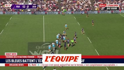 La France enchaîne avec une victoire contre l'Écosse  - Rugby - Tournoi des 6 Nations (F)