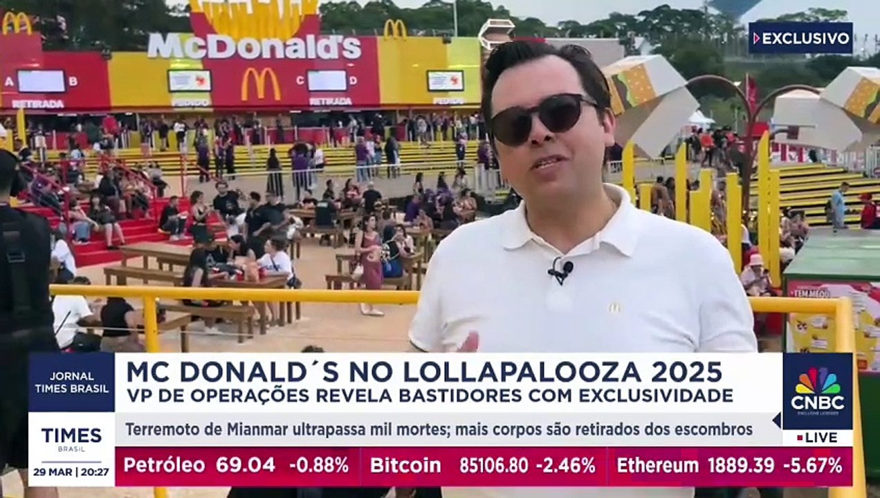 McDonald’s abre espaço exclusivo no Lollapalooz...