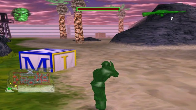 Army Men: Sarge's Heroes - Mission 10: Fort Plastro - Sega Dreamcast
