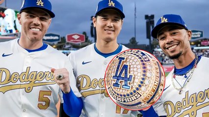 MLB: Así es el impresionante anillo que recibirán los Dodgers que ganaron la Serie Mundial