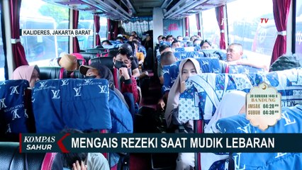 Pengorbanan Sopir dan Petugas Bus yang Tak Mengenal Libur Saat Mudik Lebaran