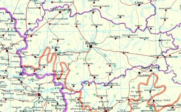 Map of Kursk Oblast. Peta Oblast Kursk. Kursk Oblast Map. Map of Kursk. Peta Kursk. Kursk Map.