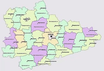 Map of Kurgan Oblast. Peta Oblast Kurgan. Kurgan Oblast Map. Map of Kurgan. Peta Kurgan. Kurgan Map.