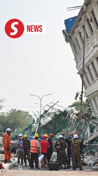 8 survivors saved so far by Chinese rescuers in Myanmar