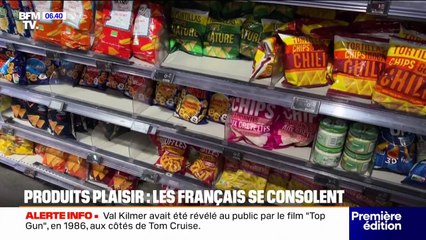 Malbouffe: les Français se réconfortent avec des "produits plaisirs"
