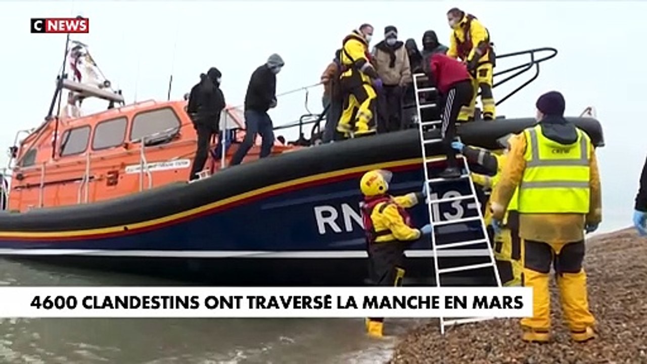 Au premier trimestre 2025, 4600 clandestins ont traversé la Manche -