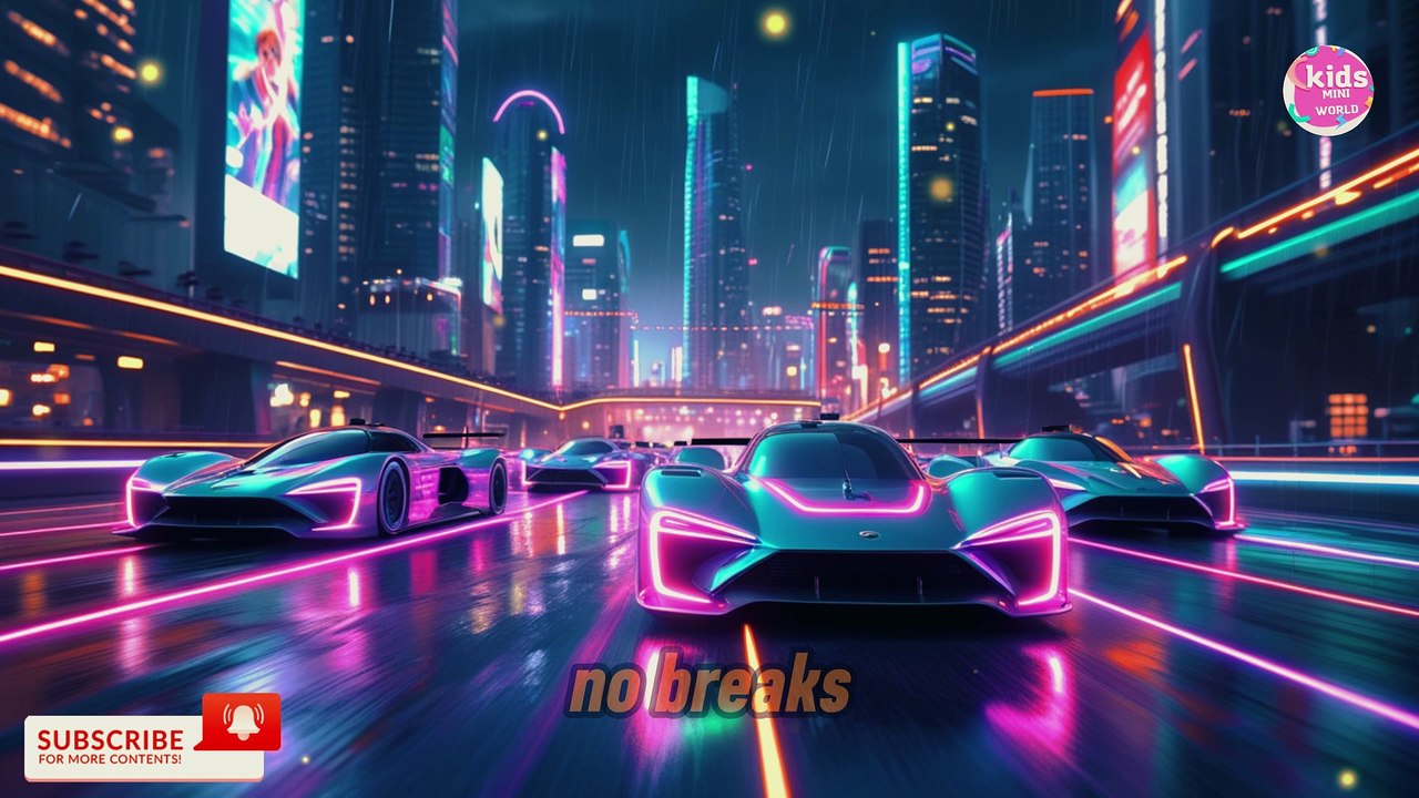 Speed and Shine! 🏁🚗 Epic Racing Cars Adventure for Kids | Fun & Fast Race to Victory! | Nursery Song