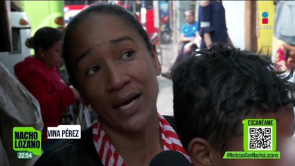 Desalojan a migrantes de la Plaza de la Soledad, en la CDMX