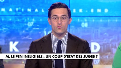 L'édito de Jules Torres : «Marine Le Pen inéligible : un coup d'État des juges ?»