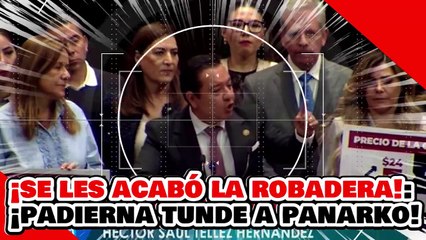 ¡SE ACABÓ LA ROBADERA! ¡PADIERNA TUNDE a UN 'NARKO PANISTA' por ATACAR las LEYES de la PRESIDENTA!