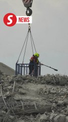 Rescue effort at Bangkok construction site continues