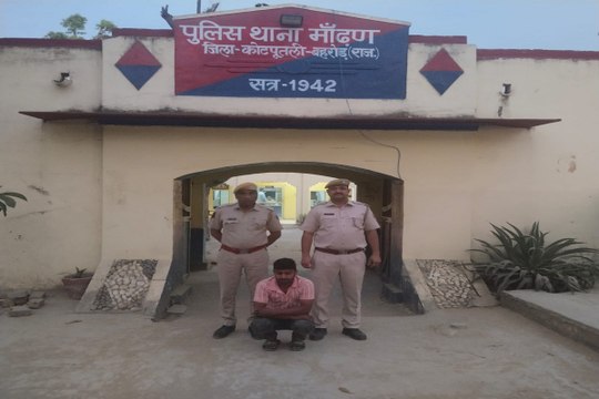 मांढण थाना पुलिस की कार्रवाई: अवैध हथियार के साथ एक आरोपी गिरफ्तार