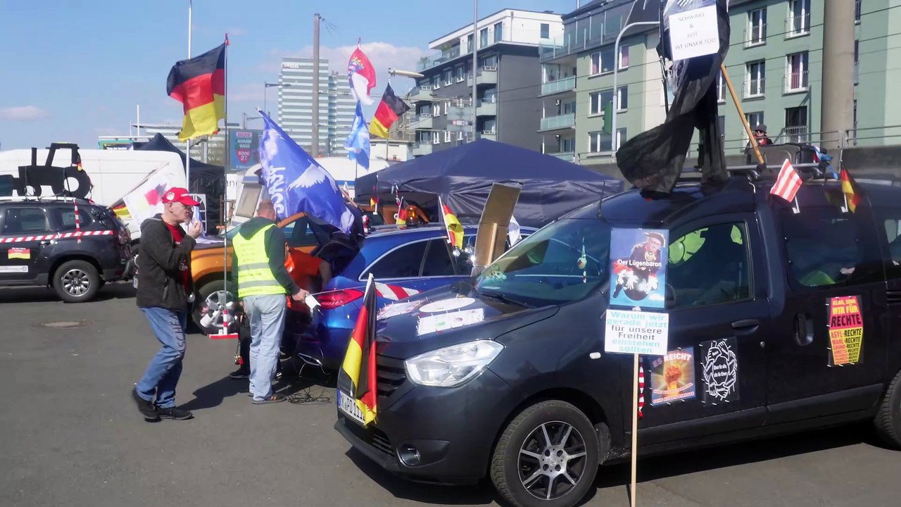 Demo mit Korso Köln  für Frieden 29.03.2025