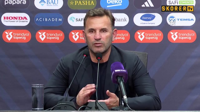 Galatasaray'da Okan Buruk'tan kırmızı kart ve penaltı çıkışı! 'Üçüncülük yarışında Beşiktaş için çok kritik bir maçtı'